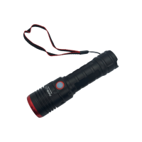 Ліхтар 246 T6 POLICE ZOOM МОНОкріст, 3 режими, бічна кнопка, акк. 18650