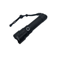 Ліхтар 247 P70 POLICE ZOOM МОНОкріст, 3 режими, бічна кнопка, акк. 18650