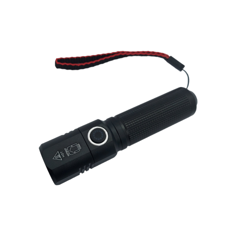 Ліхтар 262 Р50 POLICE ZOOM МОНОкріст, 2 режими, бічна кнопка, акк. 18650