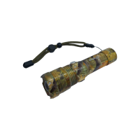 Фонарь 264 Р50 POLICE ZOOM МОНОкрист, противоударный, 3 режима, боковая кнопка, акк. 18650