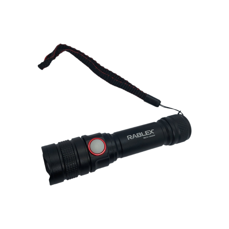 Ліхтар 270 T6 POLICE ZOOM МОНОкріст, 3 режими, бічна кнопка, акк. 18650