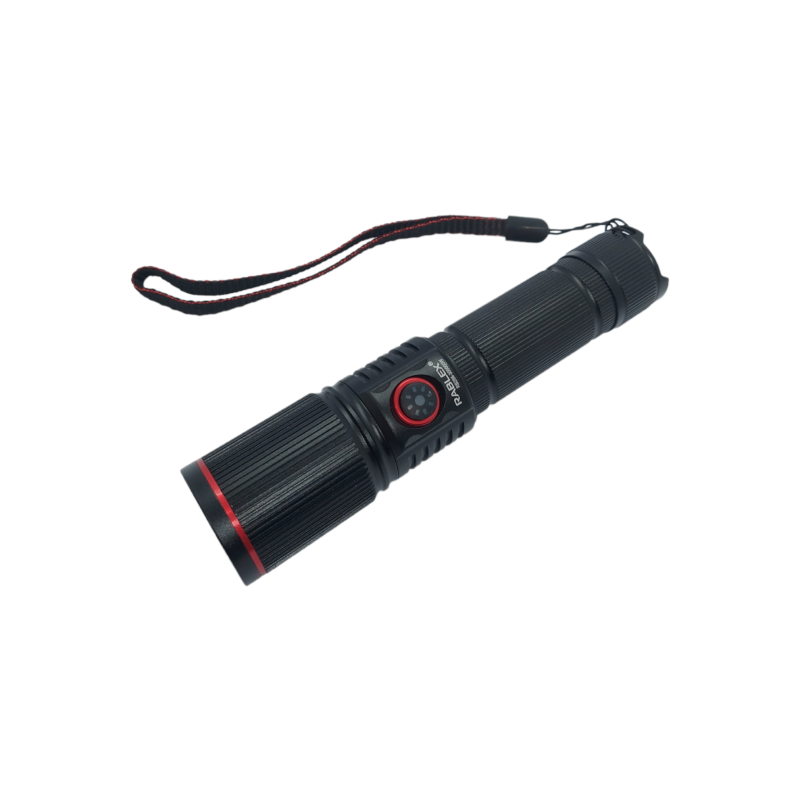 Ліхтар 286 P70 POLICE ZOOM МОНОкріст, 1 режим, кнопка збоку, акк. 18650