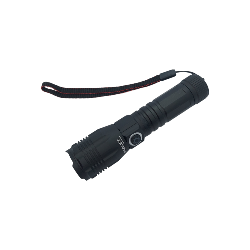 Ліхтар 287 Р50 POLICE ZOOM МОНОкріст, 1 режим, кнопка збоку, акк. 18650