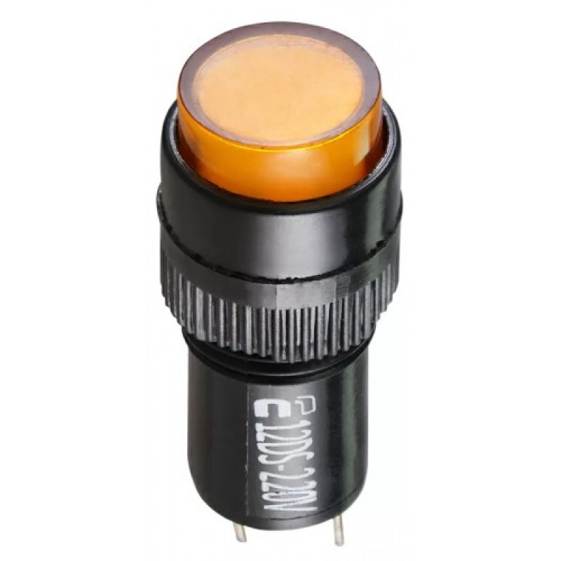 Сигнальна арматура AD22E-12DS жовта 220V АC