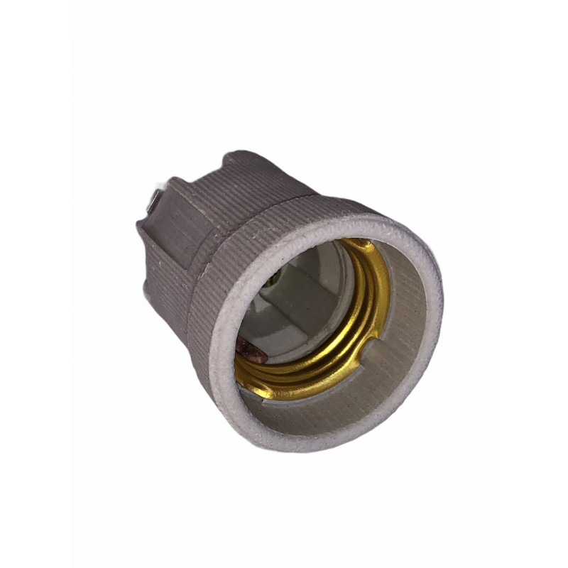 Патрон керамічний підвісний С КРЕПЕЖОМ Е27 L S 770 10/400