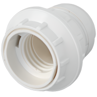 Патрон пластмасовий з кільцем Bylectrica Е27РК 003 4А 12/72