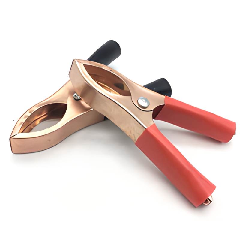 Затиск для клем 50А мідь (ЧЕРВОНИЙ + ЧОРНИЙ) 