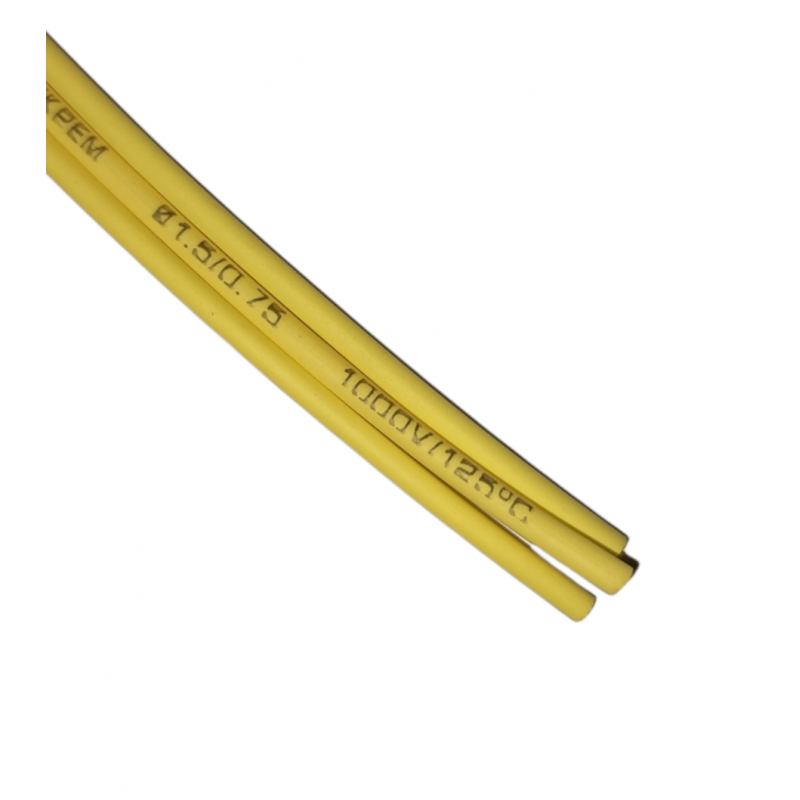 Термоусаджувальна трубка 1,5/0,75 (Жовта)
