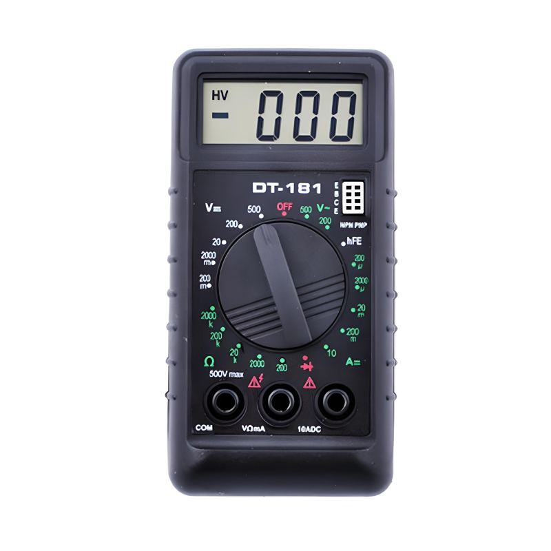 Тестер 181, 95 * 45 * 20 мм, LCD, A, V, R, тест діодів, зумер