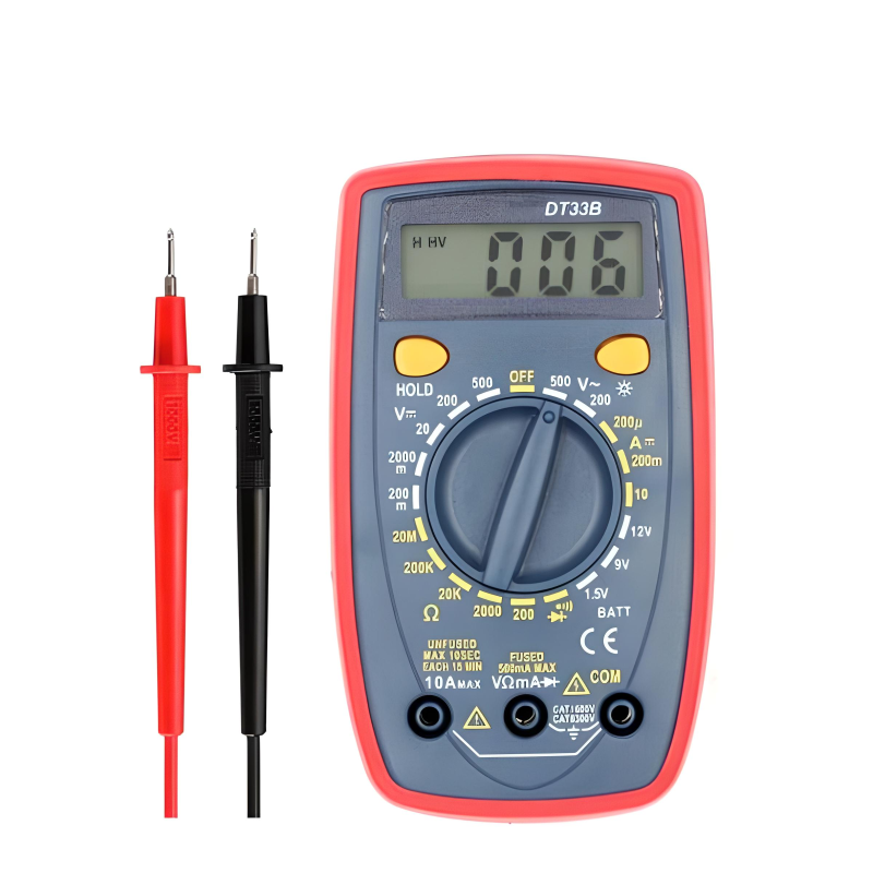 Тестер DT33B, LCD , A, V, R