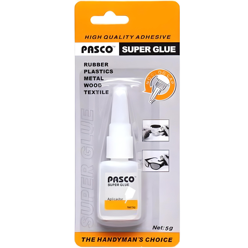 Супер клей PASCO  5гр. пластикова пляшка1/50