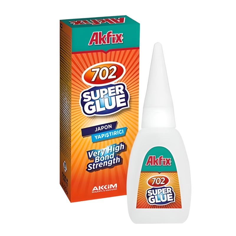 Супер клей Akfix 20мл 702 рідкий (брутто 25гр) (Akfix Ukraine)