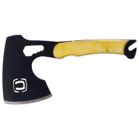 Сокира туристична суцільнометалева з дерев'яною ручкою 600г Госптовари