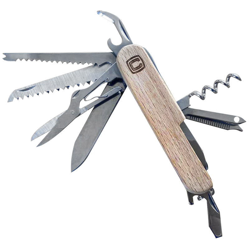 Нож многофункциональный 15 в 1 (СИЛА – Кемпинг)