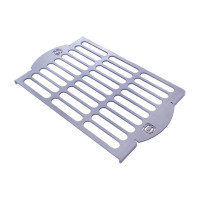 Решетка для гриля и барбекю (на мангал) из нержавеющей стали толщина 3мм 360*250 Хозтовары (СИЛА