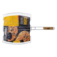 Решітка-гриль для риби потрійна (66x40x36см) (СИЛА - Кемпінг)