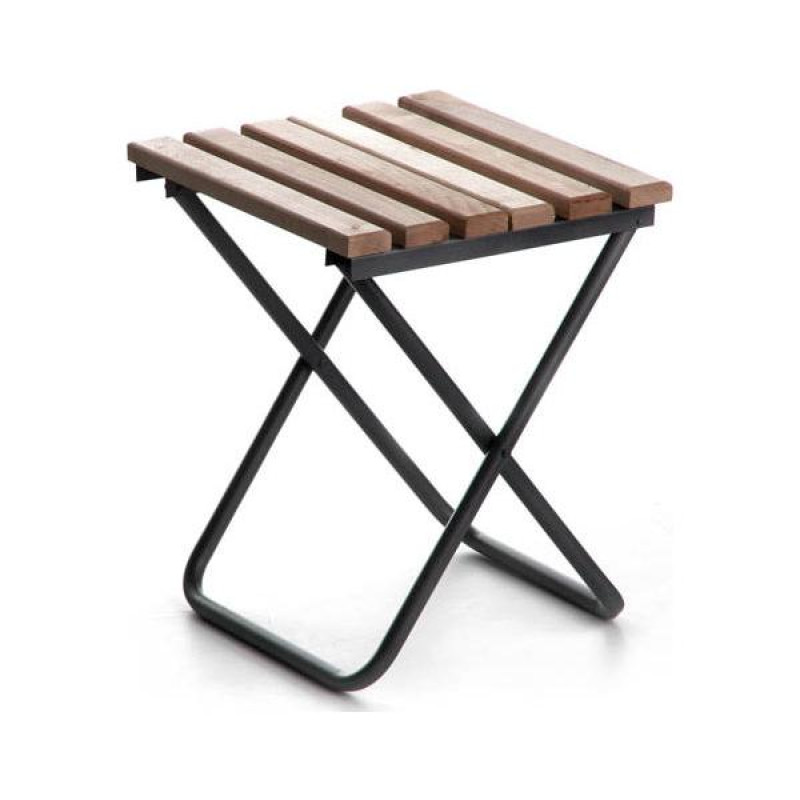 Стілець складаний з дерев'яним сидінням 45 * 34 * 50