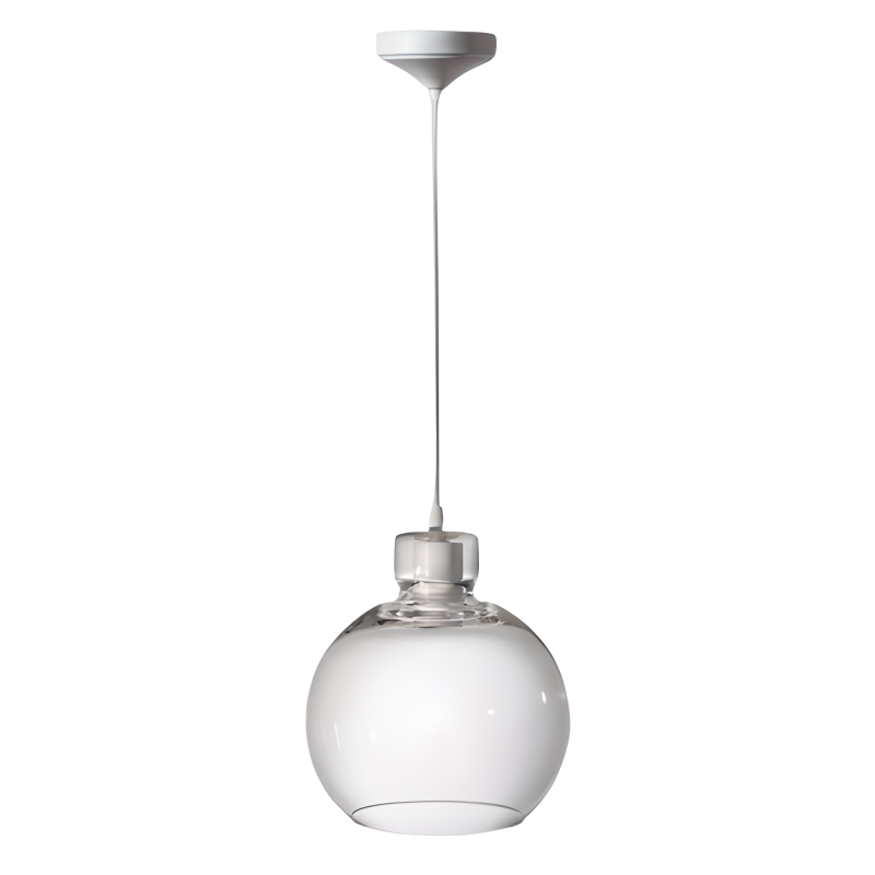 Світильник підвіс VETRO h=30/250 cм, d=23 см, 1*60Вт, Е-27, арт. 58421 colorless