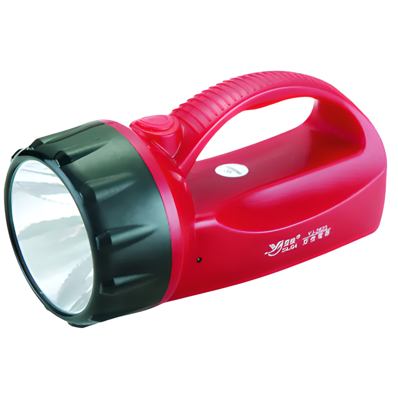 Ліхтар 2823 акумуляторний, 1МОНОкріст + 18Крист, з маяком, d70mm, 170*85мм