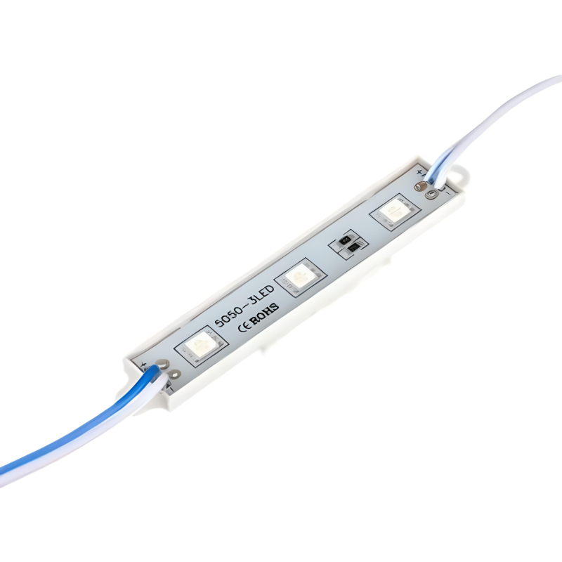 # 101/1 МТК-5050-3Led-B-0,72W-12V світлодіодний модуль (smd5050, IP65, 48 мм)