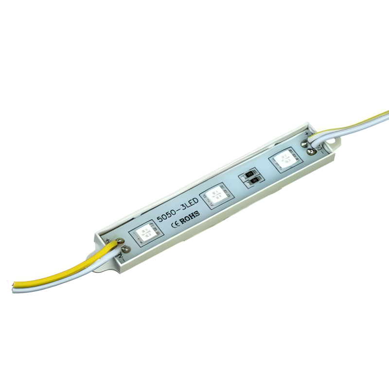 # 101/4 МТК-5050-3Led-Y-0,72W-12V світлодіодний модуль (smd5050, IP65, 48 мм)