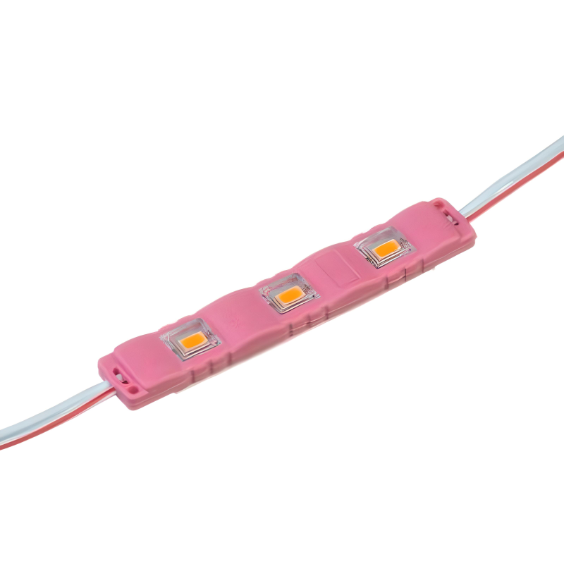 # 092/7  MTK-5730-3Led-P-1W 12V Plastic світлодіодний модуль (smd 5730 3шт, 75мм)