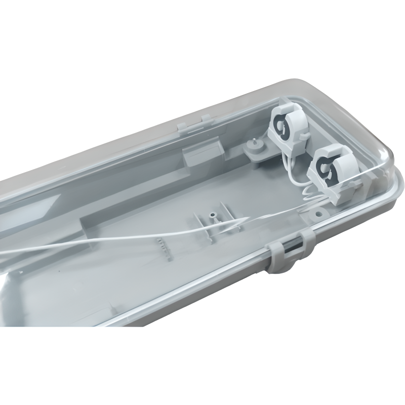 Корпус лінійного світильника ENERLIGHT Т8 2х1,2м IP65