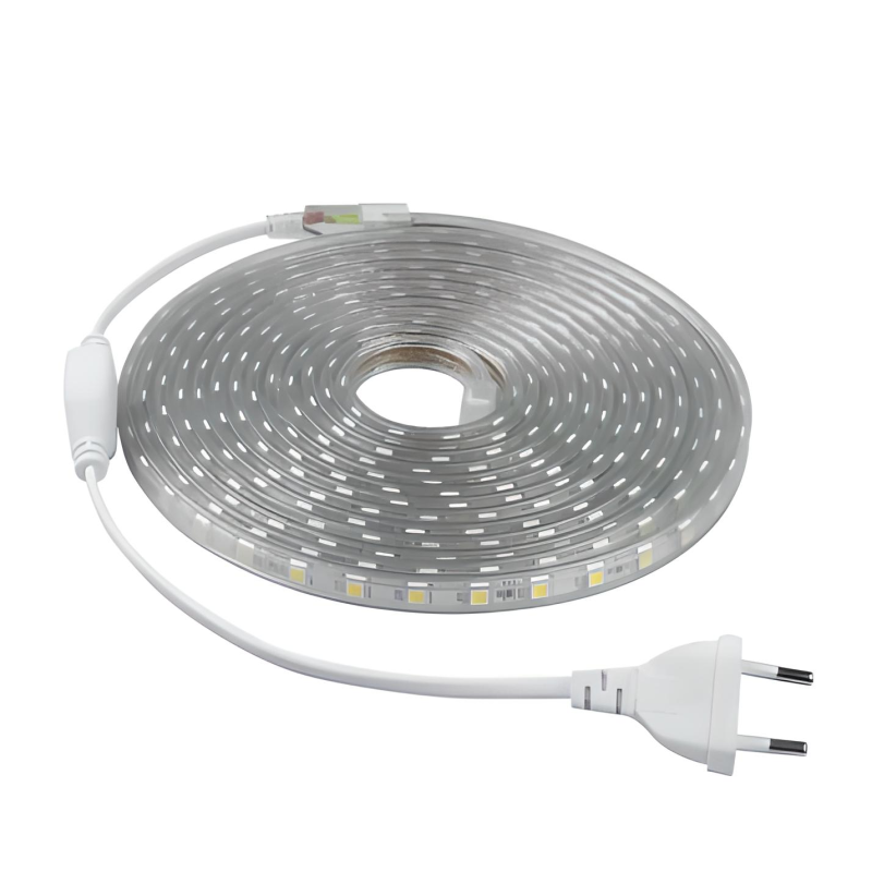 #12 - 6 colors 48 W,R,G,B,Y,P 2835-220V-6W/m IP65 6mm №1 Світлодіодна стрічка smd2835