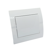 DERIY Вимикач  білий (1/10шт/120шт)