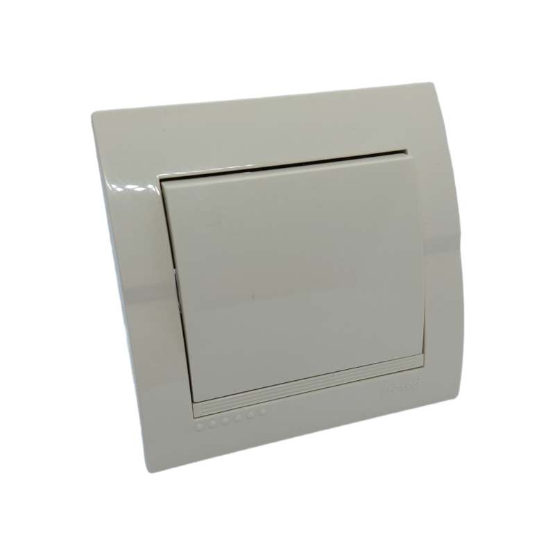 DERIY Вимикач  крем (1/10шт/120шт)