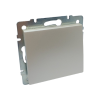 RAIN Выключатель жемчужно-белый перламутр (1 / 10шт / 120шт)