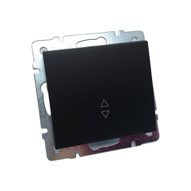 RAIN Вимикач прохідний антрацит  (1/10шт/120шт)