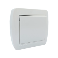 DEMET Вимикач білий (1/10шт/120шт)