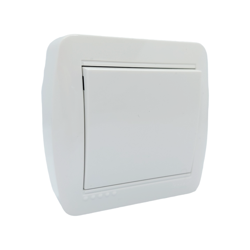 DEMET Вимикач білий (1/10шт/120шт)