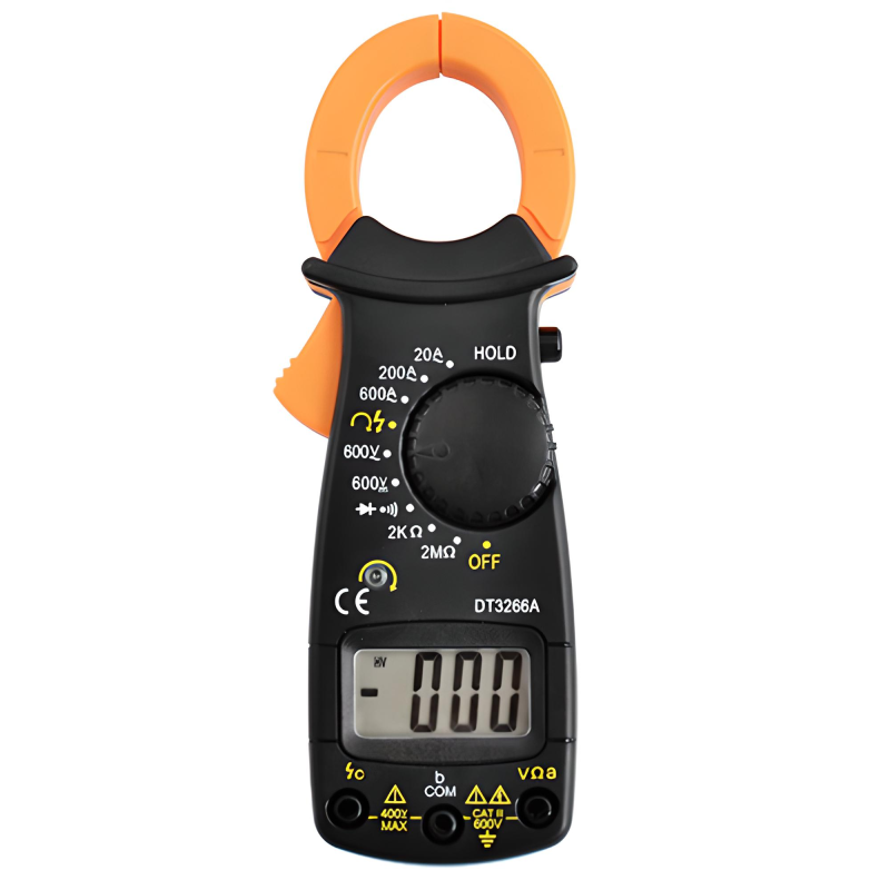 Тестер 3266 A, 60*170*25мм, LCD , A, V, R, тест діодів, зумер