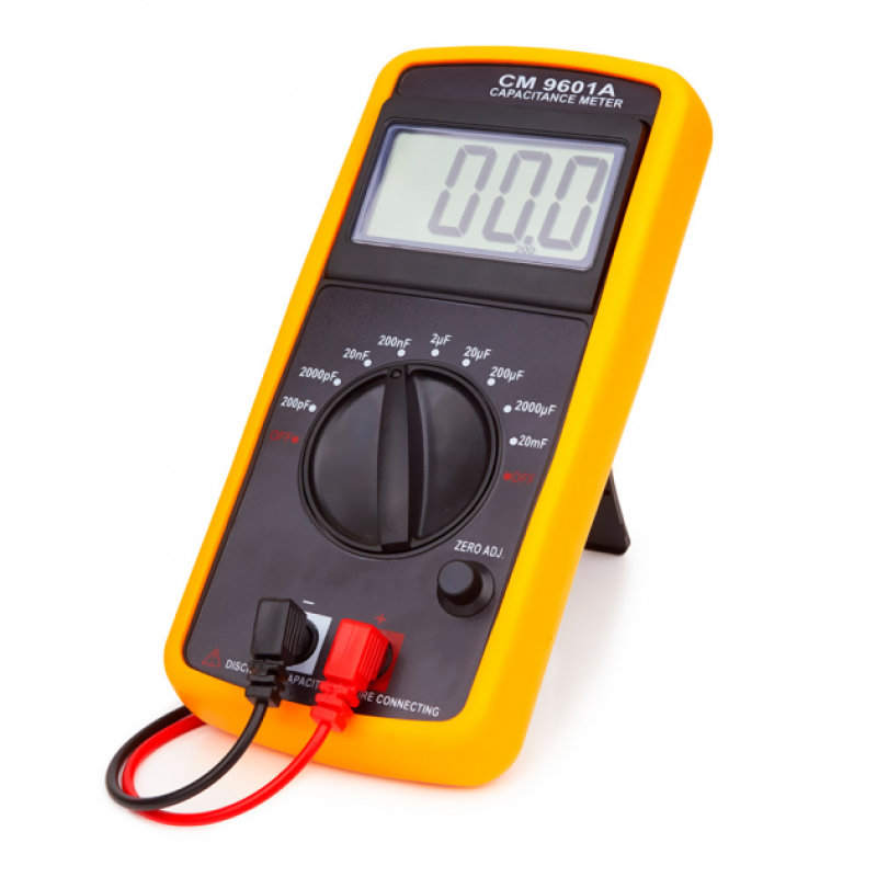 Тестер 9601, LCD , A, V, R, тест діодів, температура, зумер