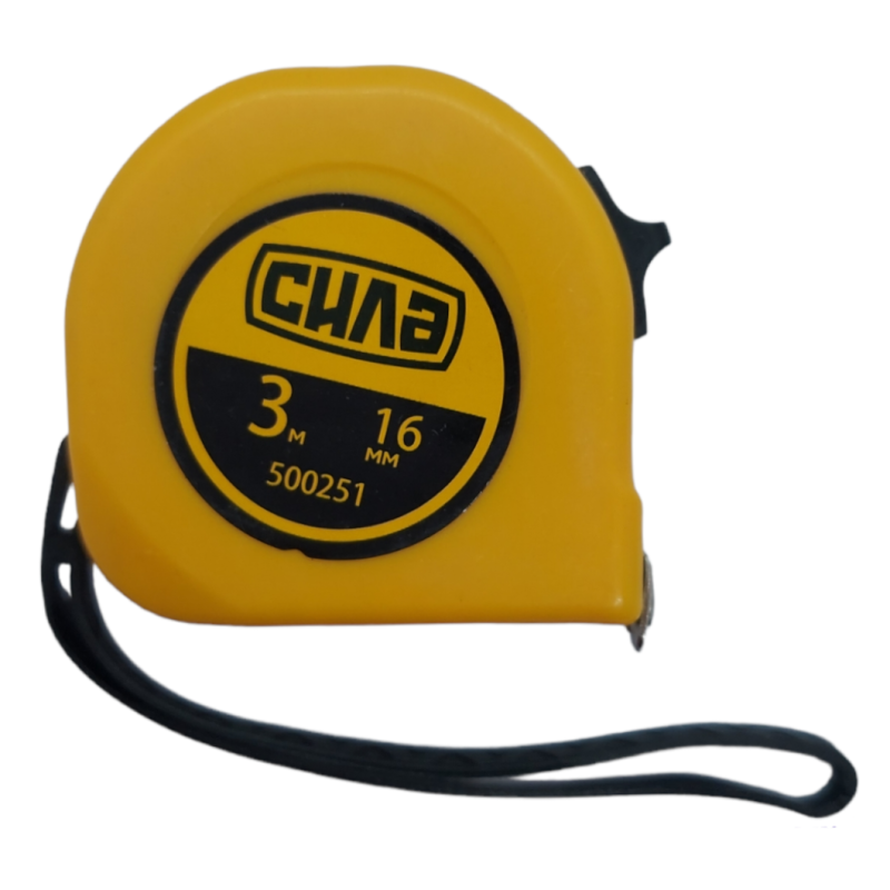 Рулетка з магнітом Стандарт 3м * 16мм (СИЛА - Інструмент)