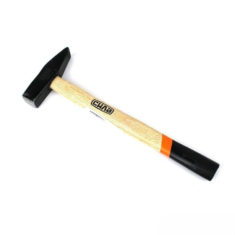 Молоток слюсарний 500гр з дерев'яною ручкою (СИЛА - Інструмент)