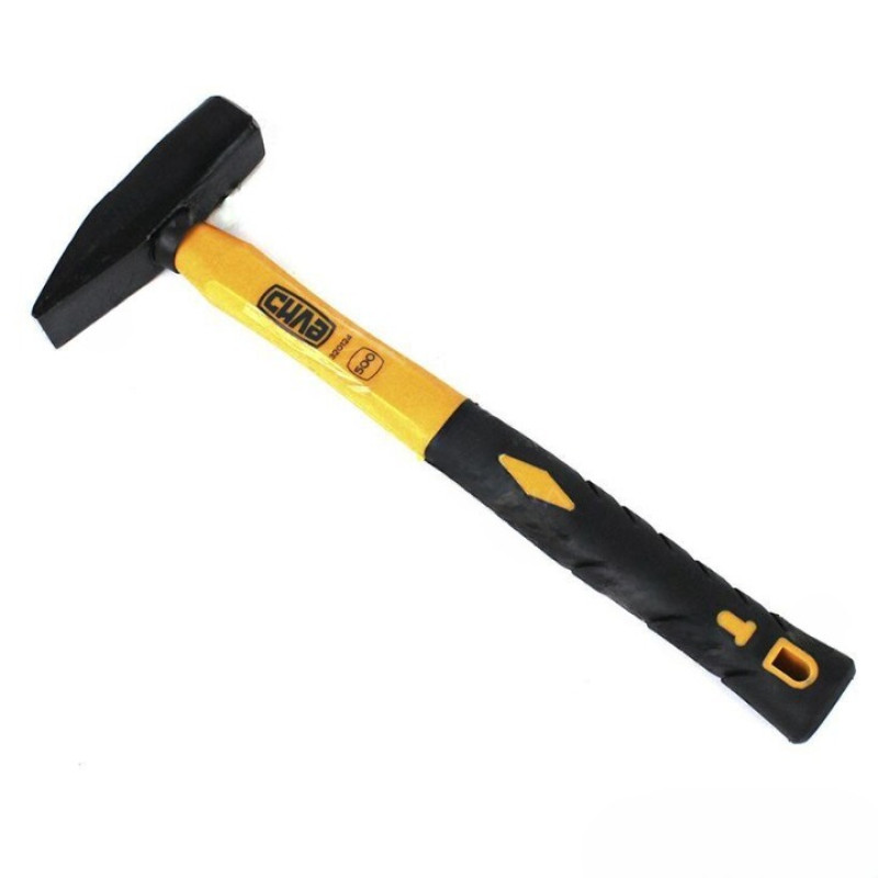 Молоток слюсарний 500гр з  фібергласовою рукояткою (СИЛА - Інструмент)