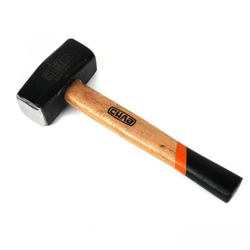 Кувалда 2000гр з дерев'яною ручкою (СИЛА - Інструмент)