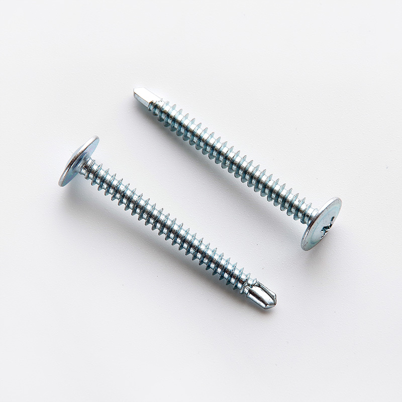 Саморіз з прес-шайбою 4,2*32 зі свердлом ЦБ (пач. 100 шт.)