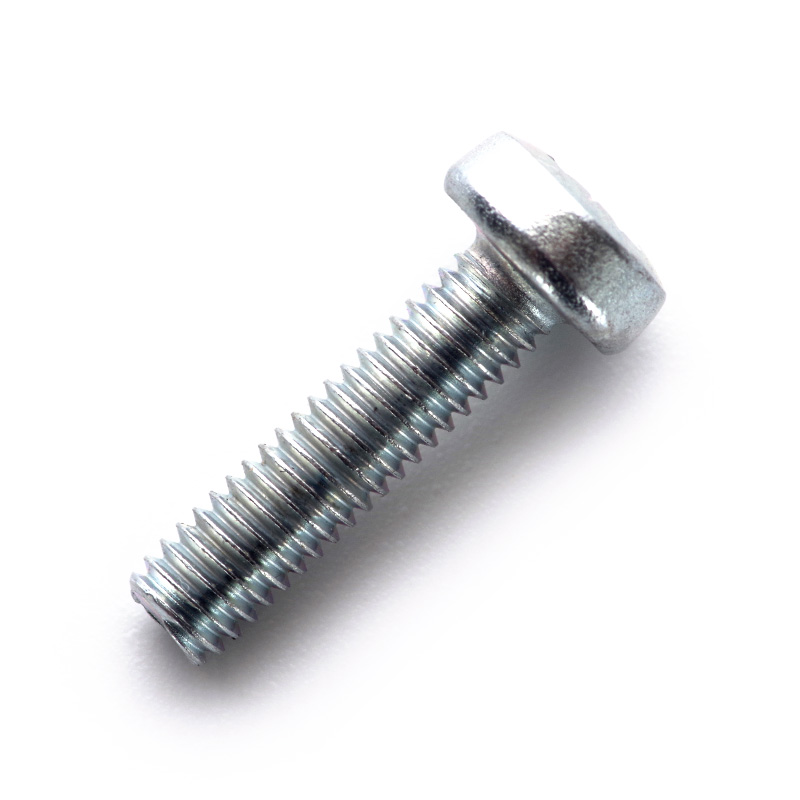 Гвинт із закругленою циліндричною головкою М6*25 DIN 7985 кл. пр. 4,8 ЦП (пач. 50 шт.)