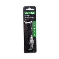 Свердло конфірматне 4,2мм  (APRO)