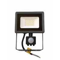 Прожектор 20 W AVT Sensor SMD Білий холодний з датчиком руху.