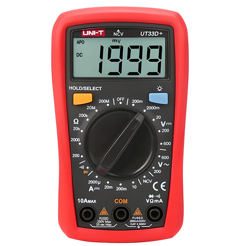 Тестер 33 D+ UT, LCD , A, V, R