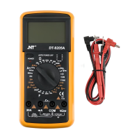 Тестер 9205 A VC, 195*90*50мм, пластиковий футляр, A, V, R, тест діодів, зумер, продзвонювання