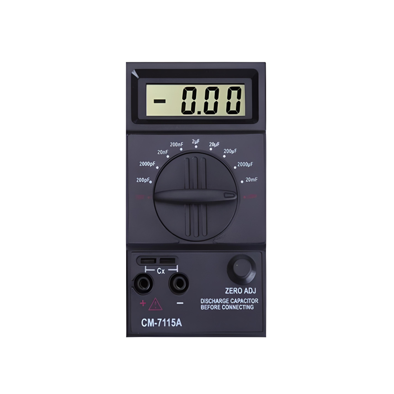 Тестер 7115 A, LCD, A, V, R, тест діодів, зумер