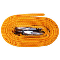 Трос буксирувальний 2,5 тонни 4,5м * 50мм гаки (блістер) (СИЛА - Інструмент)