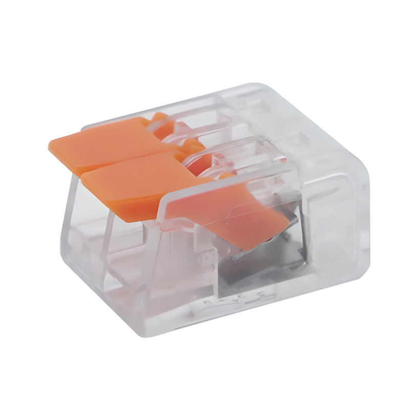 Конектор (450В, 32А) 2 конт. прозорий ЄП 