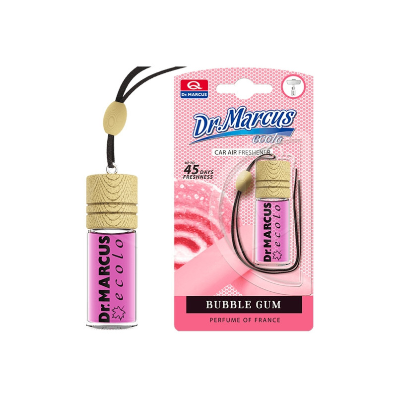 Ароматизатор ECOLO жувальна гумка (Bubble Gum) 4,5 ml пляшечка з підвіскою